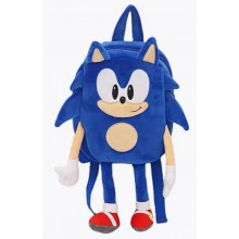Рюкзак дитячий плюшевий їжачок Сонік із мультфільму Sonic для дівчинки для хлопчика м'яка іграшка 40x7x24 синій (SVS) Рюкзак дитячий плюшевий їжачок Сонік із мультфільму Sonic для дівчинки для хлопчика м'яка іграшка 40x7x24 синій (SVS)