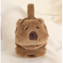 Навушники теплі дитячі Капібара Capybara для хлопчика для дівчинки штучне хутро коричневі (SVS) Навушники теплі дитячі Капібара Capybara для хлопчика для дівчинки штучне хутро коричневі (SVS)