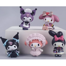 Набір ігрових фігурок Куромі Мелоді Onegai My Melody із 5 штук (SVS)