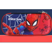Пенал шкільний Korni Павук Spider-man 3Д малюнок для хлопчика корпусний 22х10 см, різнокольоровий (SVS) Пенал шкільний Korni Павук Spider-man 3Д малюнок для хлопчика корпусний 22х10 см, різнокольоровий (SVS)