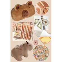 Подарунковий колекційний бокс Капібара Capybara канцтовари і сувеніри 18 предметів (SVS) Подарунковий колекційний бокс Капібара Capybara канцтовари і сувеніри 18 предметів (SVS)