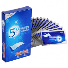 Відбілюючі смужки для зубів 5d white 7 пар делікатне відбілювання для верхньої і нижньої щелепи (SVS) Відбілюючі смужки для зубів 5d white 7 пар делікатне відбілювання для верхньої і нижньої щелепи (SVS)
