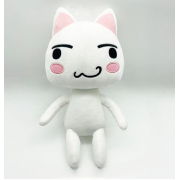 М'яка іграшка кіт Торо Toro cat або Toro Inoue білий кіт з японських ігор 28 см (SVS)