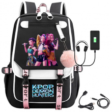 Рюкзак портфель шкільний Кпоп Мисливиці на демонів KPop Demon Hunters дитячий корейський підлітковий стиль kpop 45х30х13 см (SVS)