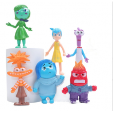 Набір ігрових фігурок з мультфільму Мислями навиворіт Inside Out 6 шт ростові 8-9,5 см (SVS)