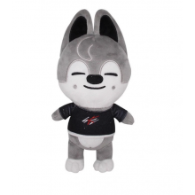 М’яка іграшка Вовк Чан Stray Kids Wolf Chan Skzoo Бродячі Діти 25 см (SVS)