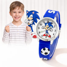 Дитячий електронний годинник їжачок Сонік Sonic наручний годинник для хлопчика, синій (SVS) Дитячий електронний годинник їжачок Сонік Sonic наручний годинник для хлопчика, синій (SVS)