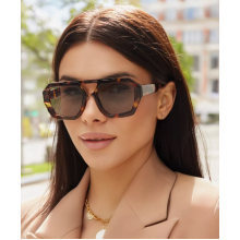 Окуляри сонцезахисні Fashion леопардові жіночі квадратні (SVS) Окуляри сонцезахисні Fashion леопардові жіночі квадратні (SVS)