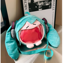 Сумка Міку Хатсуне Miku Hatsune вокалоїд аніме сумка іграшка через плече 23 см плюшева (SVS) Сумка Міку Хатсуне Miku Hatsune вокалоїд аніме сумка іграшка через плече 23 см плюшева (SVS)