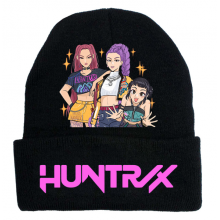 Шапка дитяча підліткова Кпоп Мисливиці на демонів KPop Demon Hunters для дівчинки, окружність 50-56, чорний (SVS) Шапка дитяча підліткова Кпоп Мисливиці на демонів KPop Demon Hunters для дівчинки, окружність 50-56, чорний (SVS)