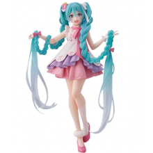 Фігурка-іграшка Міку Хацунє Hatsune Miku Рапунцель у коробці 20 см (АА) Фігурка-іграшка Міку Хацунє Hatsune Miku Рапунцель у коробці 20 см (АА)
